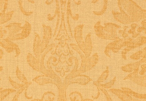 Embroidered Peach Wallcovering