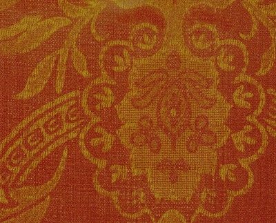 Embroidered Red Wine Wallcovering