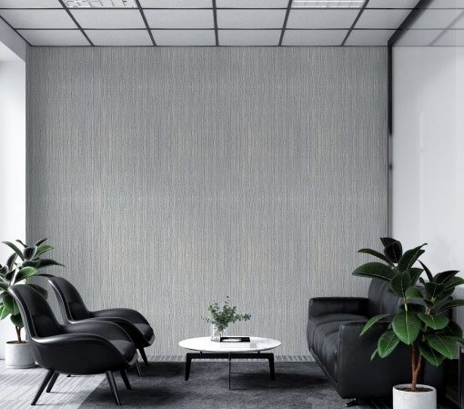 Groovy Gray wallcovering