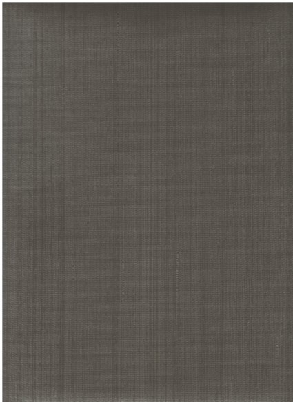 wallcovering with a dark earth tone color and horizontal silk texture.